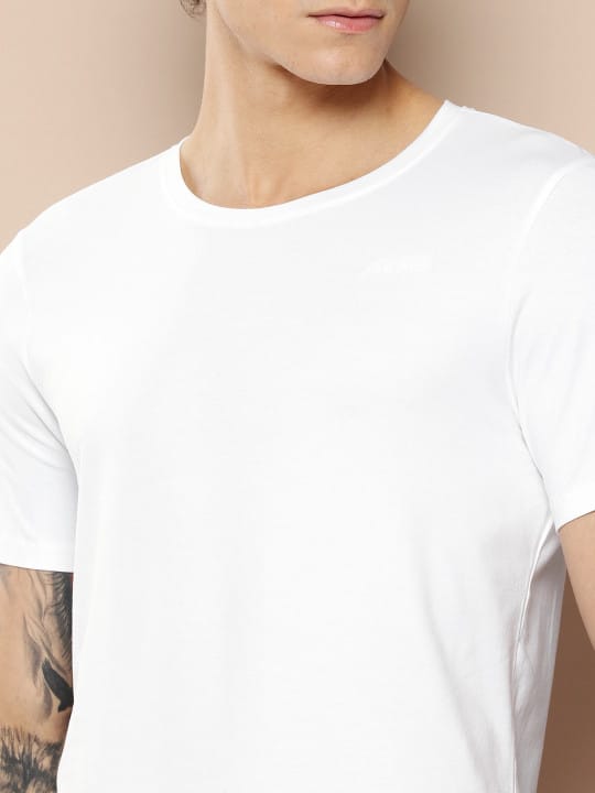 Cotton Flex Tee Cloud White