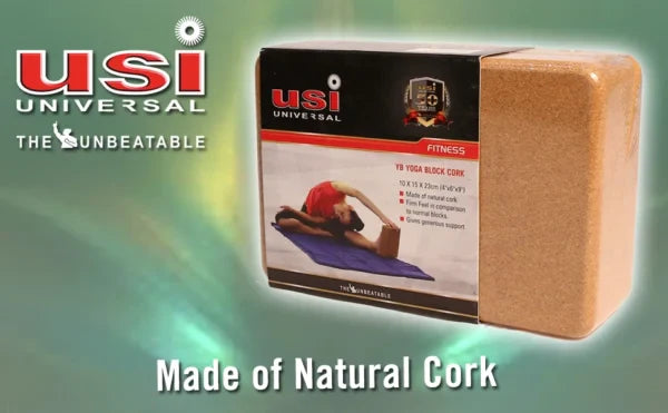 USI YB Yoga Block Cork