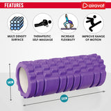FOAM ROLLER HOLLOW 33CM