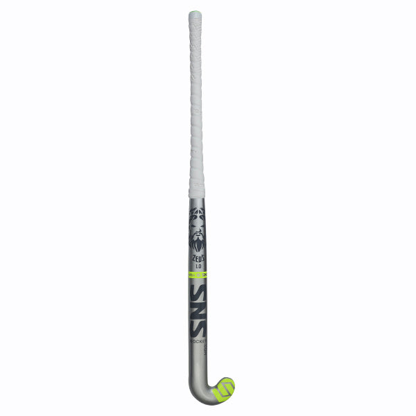 SNS ZEUS 1.0 Composite Hockey Stick 5% Carbon – Silver & Yellow