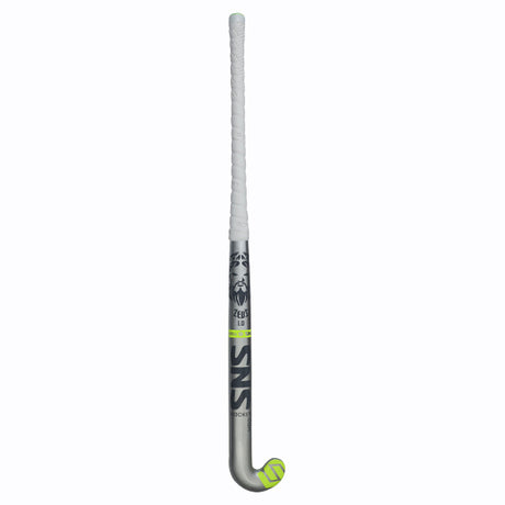 SNS ZEUS 1.0 Composite Hockey Stick 5% Carbon – Silver & Yellow | SNS Hockey
