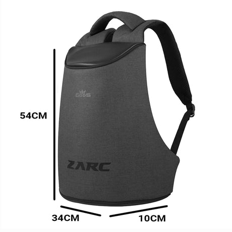 Zarc (Melange) - 22 litres,  Anti Theft Laptop backpack (15.6 inch laptops)