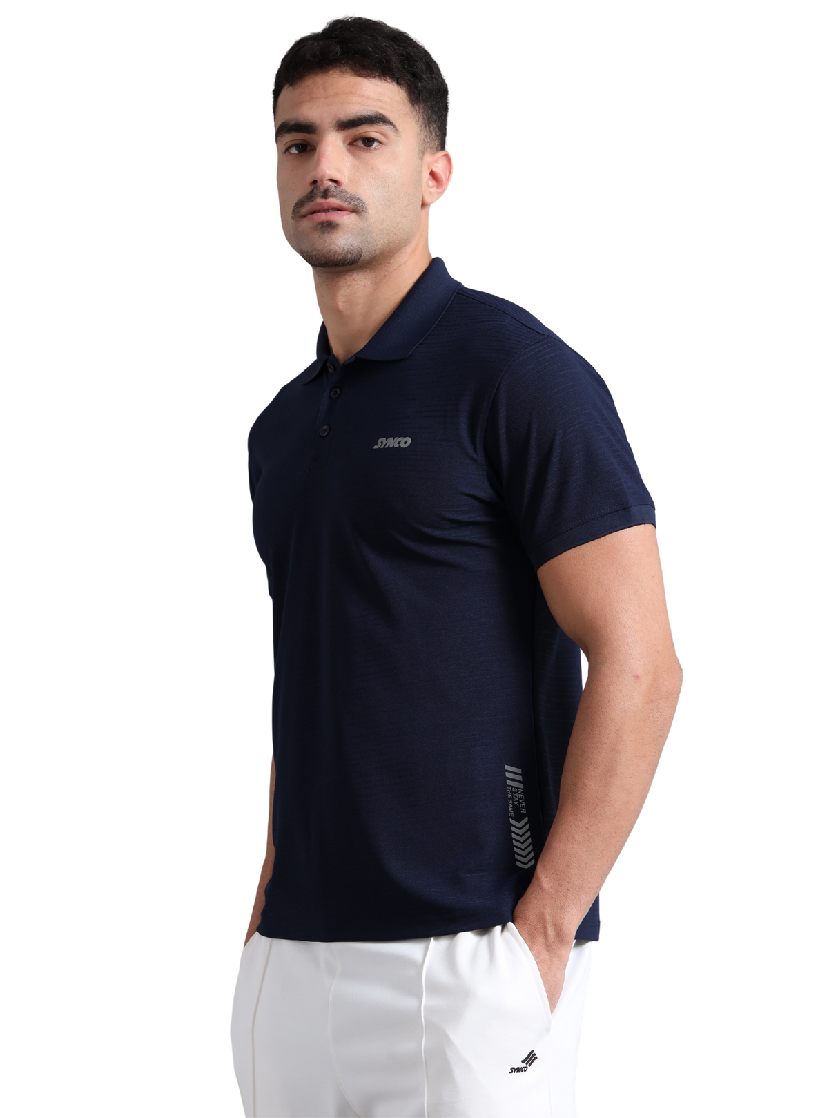 Synco Zen Polo Tshirt for Men (Blue)
