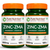 ZMA 120 Veg Tablets | Zinc, Magnesium Aspartate & Vitamin B6 | Muscle & Sleep