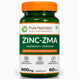Pure Nutrition ZMA  Zinc, Magnesium & Vitamin B6 Tablets
