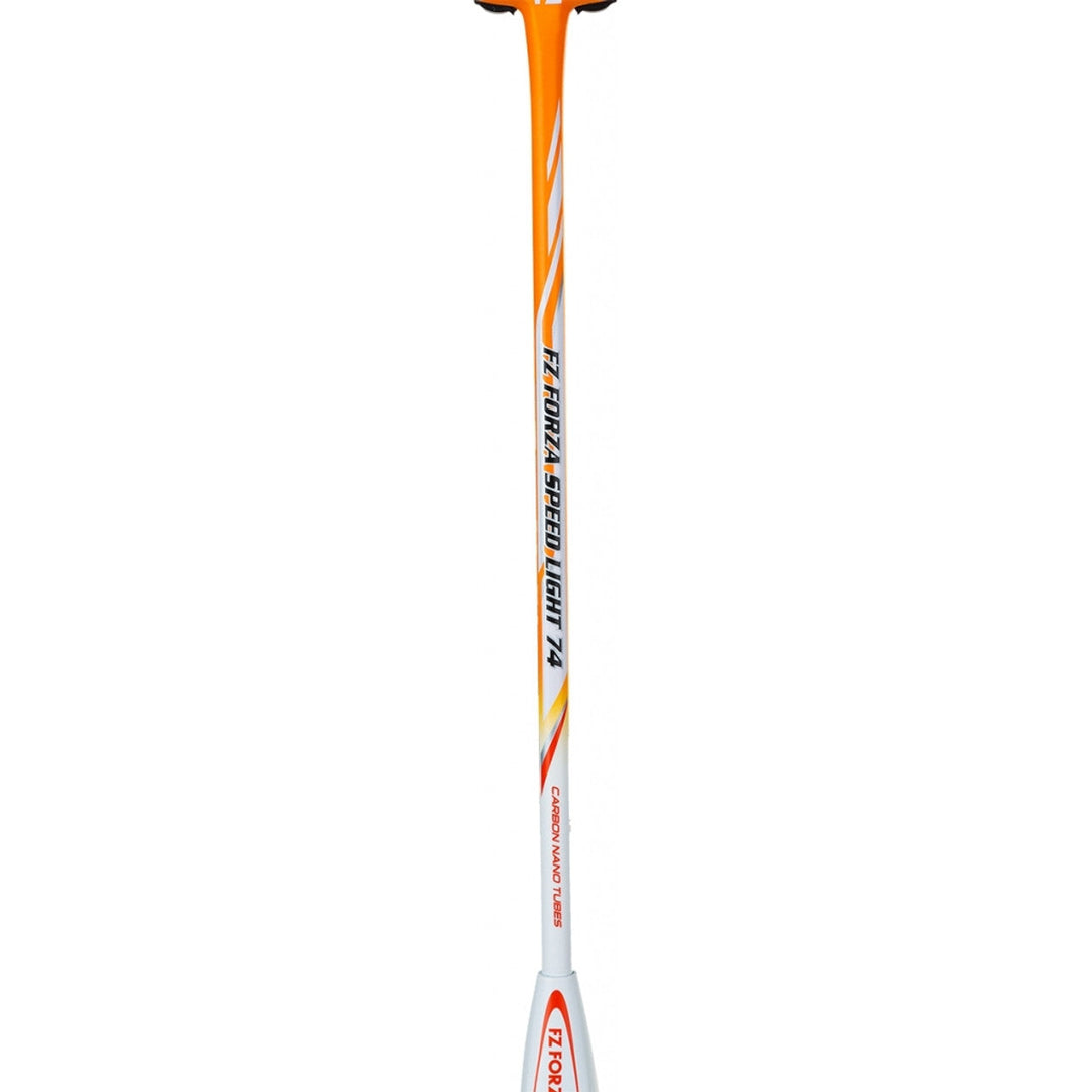 Speed light 74 Strung Badminton Racket ( Orange ) - 5U/G4