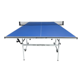 STAG GLOBAL Action Table Tennis Table Blue Top ,Thickness 16mm with 1 Table Cover, 2 TT Rackets, 6 Balls, 1 Clamp Net
