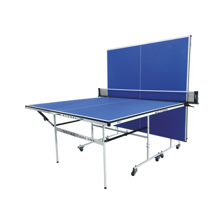 STAG GLOBAL Action Table Tennis Table Blue Top ,Thickness 16mm with 1 Table Cover, 2 TT Rackets, 6 Balls, 1 Clamp Net