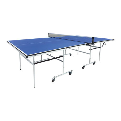 STAG GLOBAL Action Table Tennis Table Blue Top ,Thickness 16mm with 1 Table Cover, 2 TT Rackets, 6 Balls, 1 Clamp Net