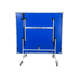 STAG GLOBAL Action Table Tennis Table Blue Top ,Thickness 16mm with 1 Table Cover, 2 TT Rackets, 6 Balls, 1 Clamp Net