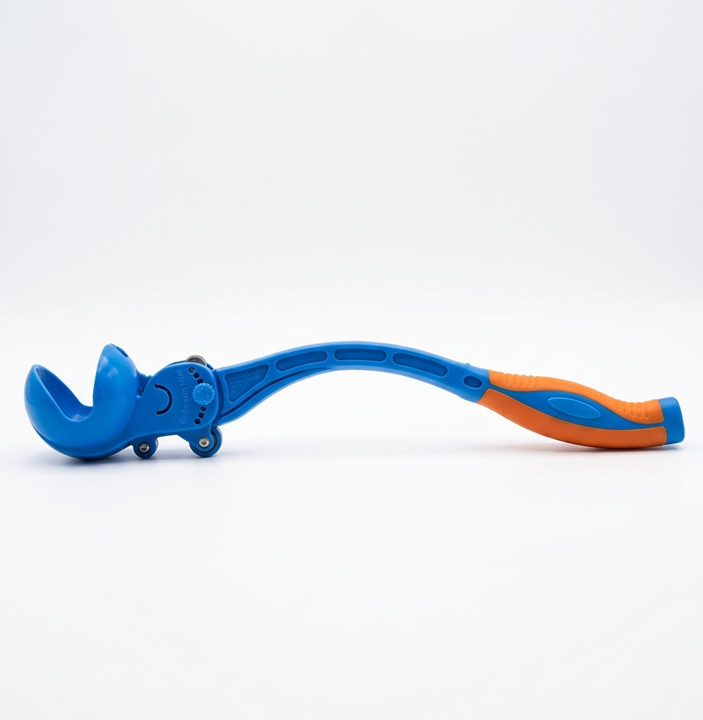 Leverage Mini RoboArm Ball Thrower - side profile view