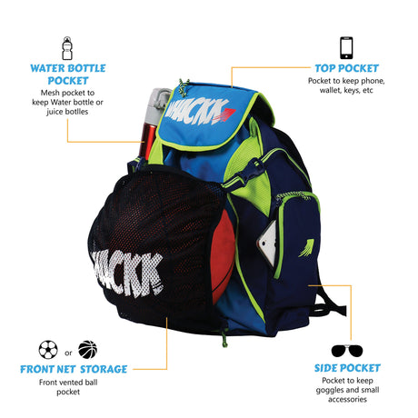 Goal Soccer Blue |Equipment Bag|Basketball Volleyball Throwball Drawstring Backpack |Shoes Mobile Bottle Holder Pocket|Sports Men Boys Bag |Dori Backpack|Gym Bag |Kitbag Kit Bag