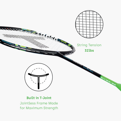 Arashi 2.0 Green | Tanso Racquets