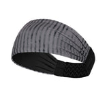 Sports Headband For Men and Women (Abstract Grey)