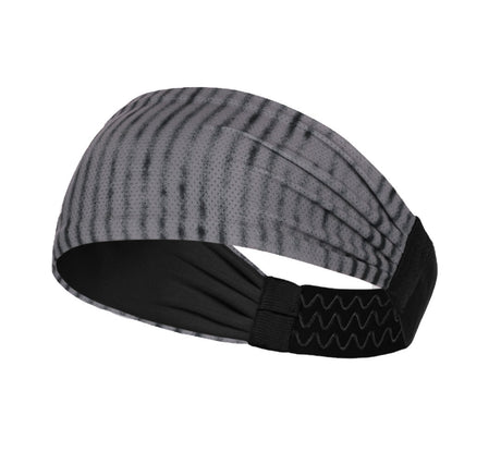 Sports Headband For Men and Women (Abstract Grey)