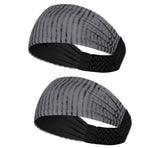 Sports Headband For Men and Women (Abstract Grey)