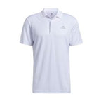 Adidas Men's Performance Primegreen Golf Polo T-Shirt - White (US Sizes)