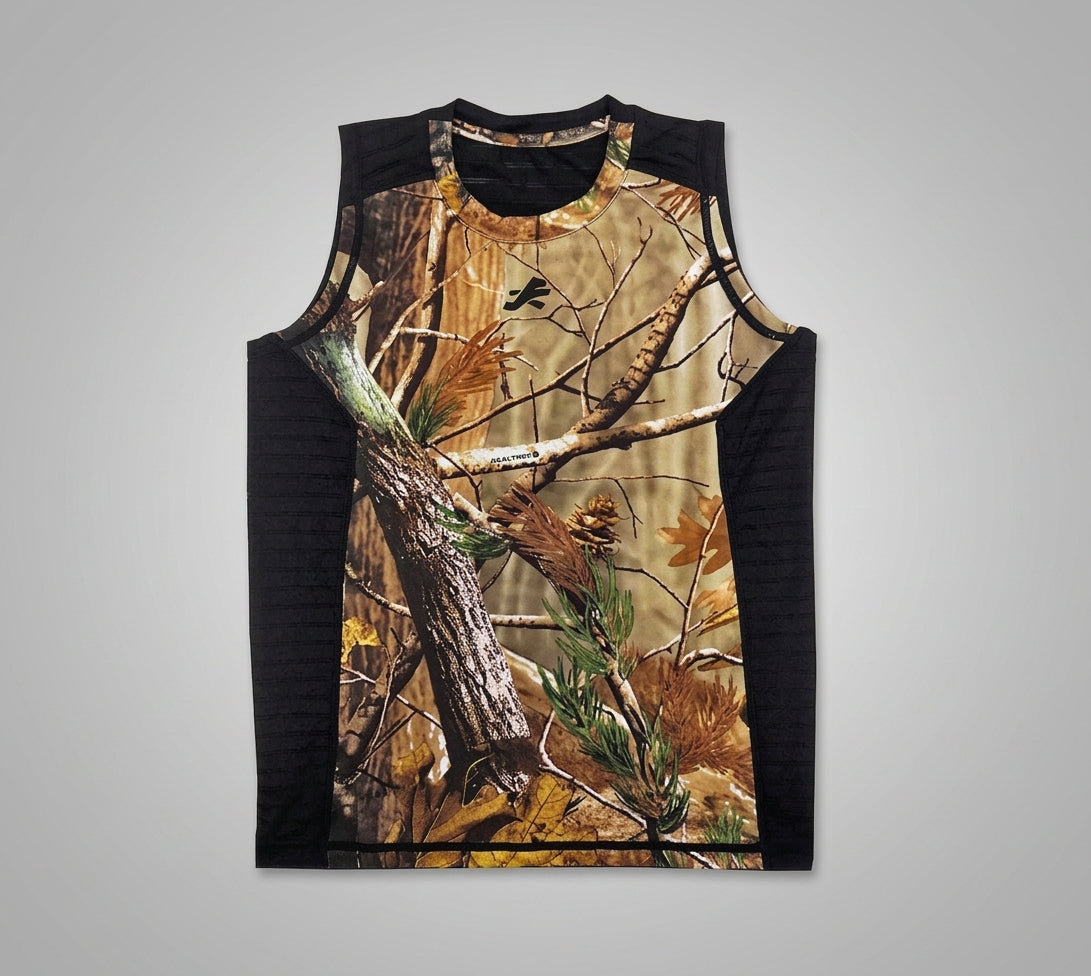 ReDesign Boys Perfomance Tshirt (Camo Cutsleeves) | Kids | KIBI Sports - bg-swap