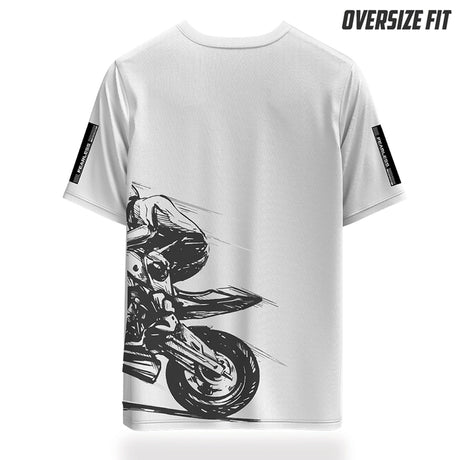 Thrill of a Lifetime Oversize T-Shirt | White