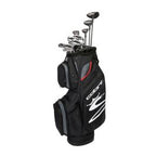 Cobra Men's Air-X Steel Golf Set - Right Hand - Regular Flex - 12 Clubs + Bag