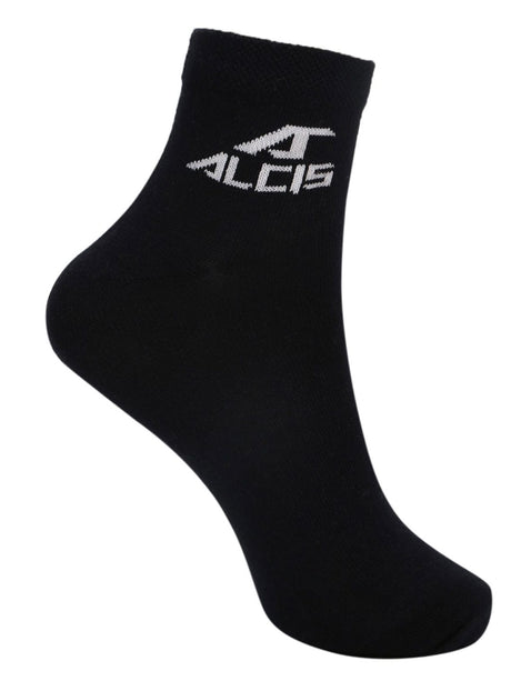 Alcis Men Navy Ankle Length Socks-Pack of 1 ALD1PCK01NVY-Free Size-Navy Blue