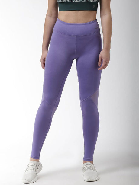 Alcis Women Solid Purple Tights | Alcis