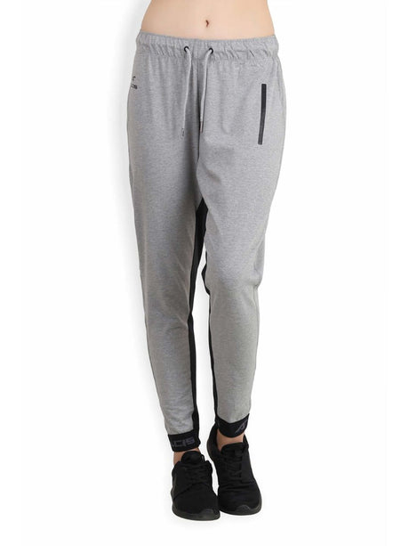 Alcis Womens Solid Grey Track Pant ALWPA146440 | Alcis