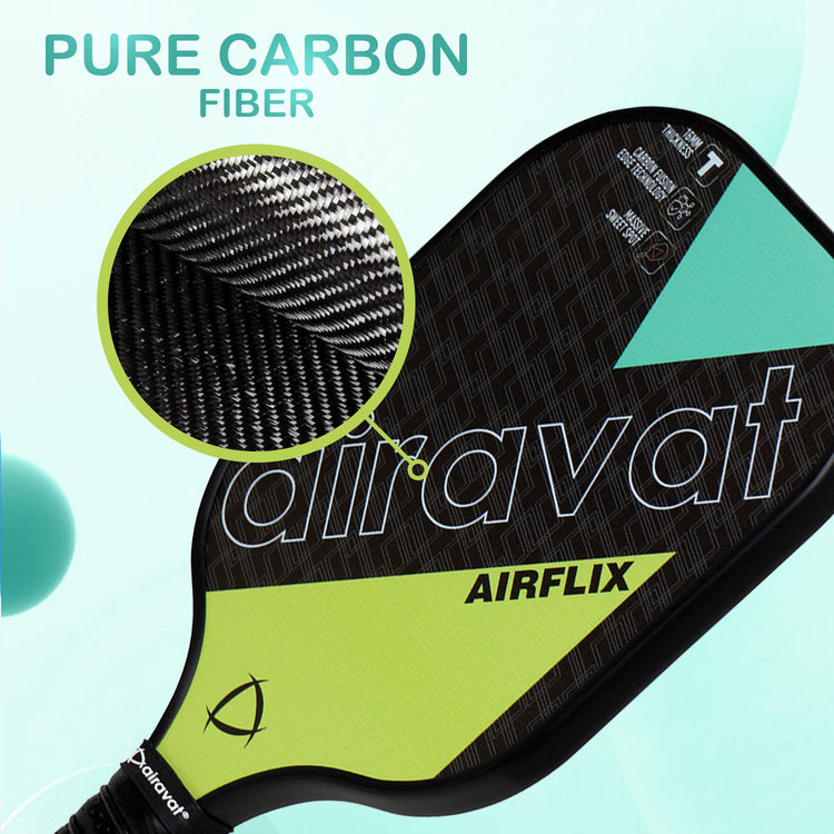 AIRFLIX PICKLEBALL PADDLE 102OL WITH BAG