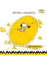 Victor X Peanuts Snoopy Auraspeed SN Unstrung [White] ARS-SN A Unstrung Professional Badminton Racket