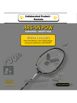 Auraspeed SN POW C Strung Badminton Racket (Peanuts Edition)