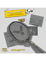 Auraspeed SN POW C Strung Badminton Racket (Peanuts Edition)