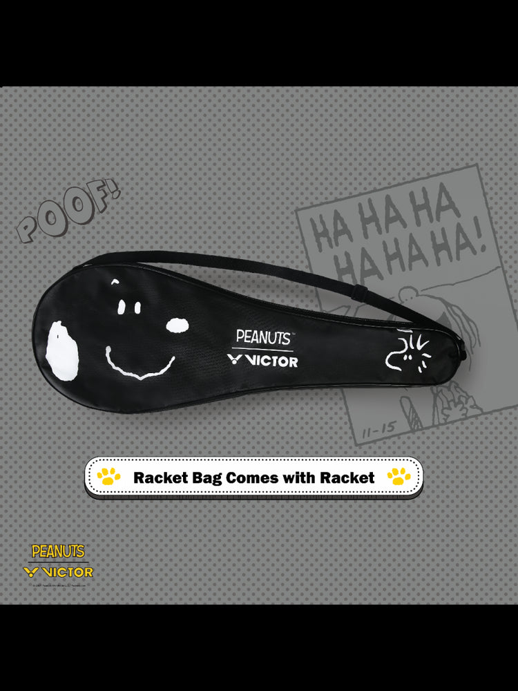 Auraspeed SN POW C Strung Badminton Racket (Peanuts Edition)