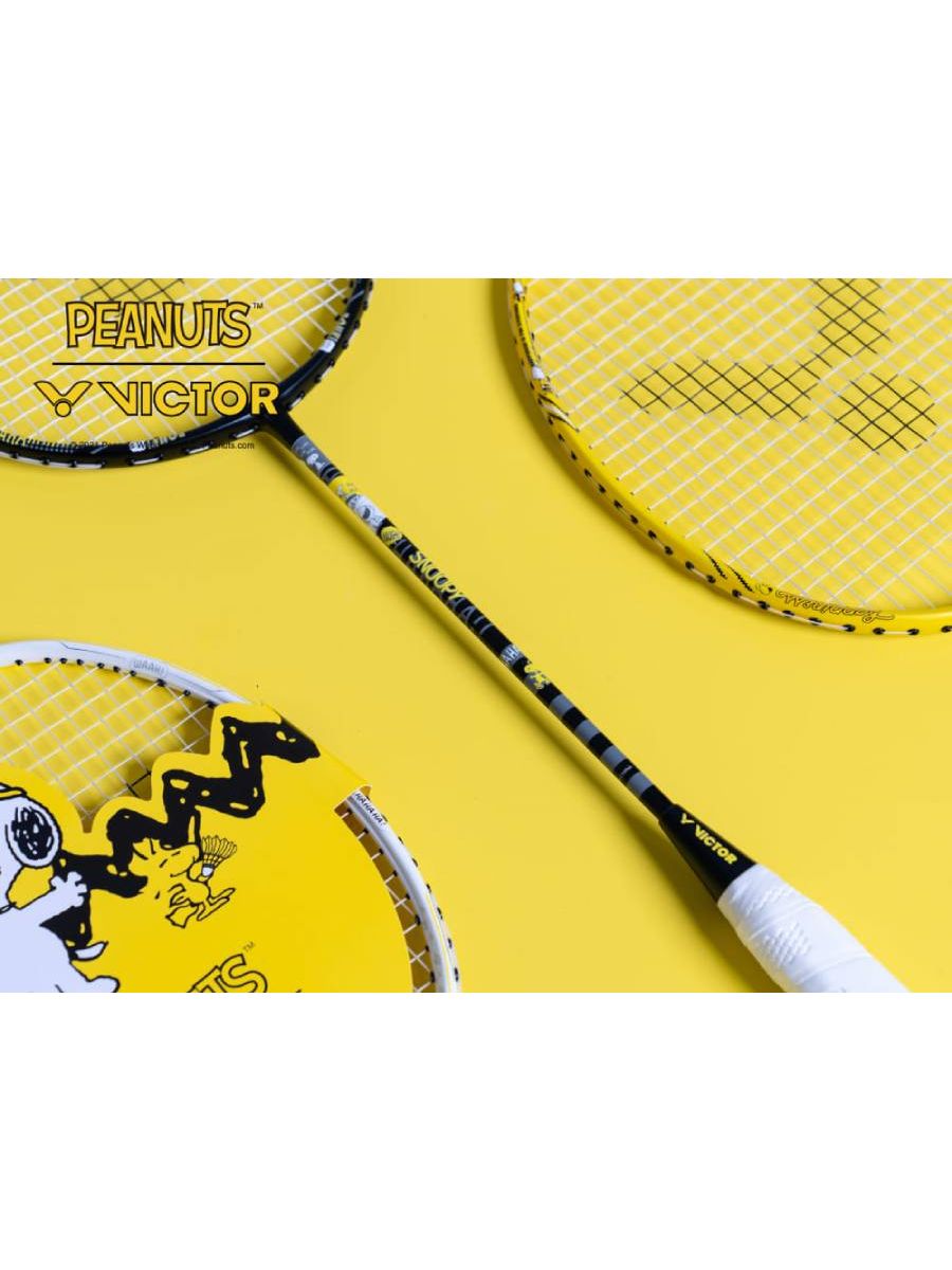 Auraspeed SN POW C Strung Badminton Racket (Peanuts Edition)