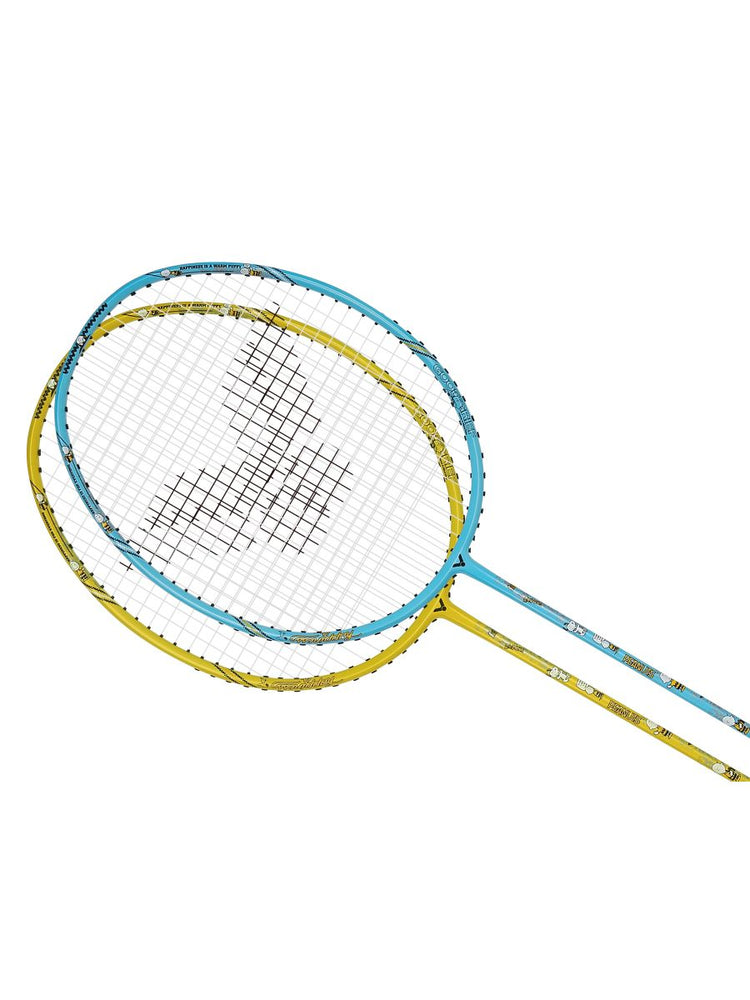 Auraspeed SN Strung Badminton Racket Set of 2(Peanuts Edition)