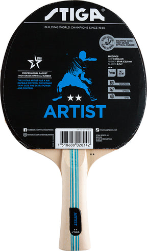 Cosco STIGA Artist Tennis Bat - Cosco Table Tennis Equipment