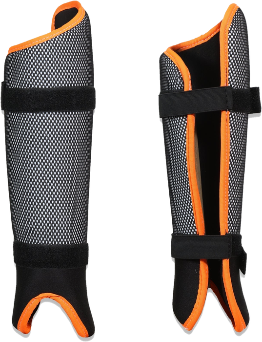 Astor Anatomix Mesh Hard-Shell Field Hockey Shinguards with Ankle Guard