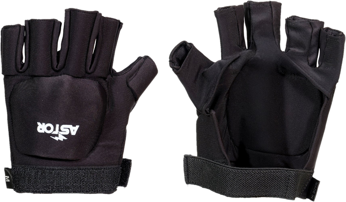 Astor Mitt Molded Hard-Shell Open-Palm Field Hockey Glove