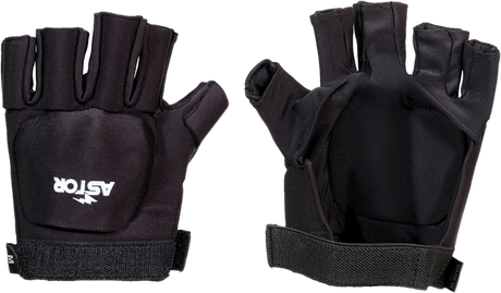 Astor Mitt Molded Hard-Shell Open-Palm Field Hockey Glove