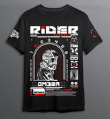 OM3GA RIDER | T-Shirt | Black