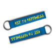 Key to Happiness| Keychain | KIBI SPORTS