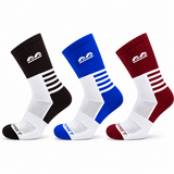 The Sock Street Sport Pace Crew Sport Socks-Pack of 3