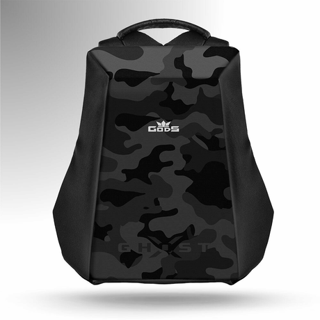GODS Ghost X + Rain Cover Combo - Black Camouflage