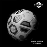 Nivia Black & White Football