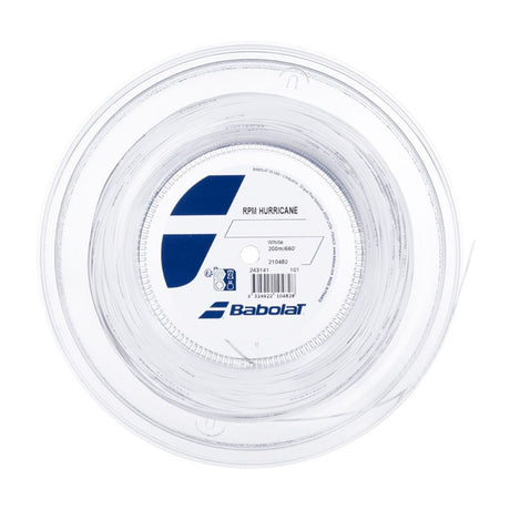 Babolat RPM hurricane tennis string reel 16-G (1.30MM, WHITE) | Noah Sports
