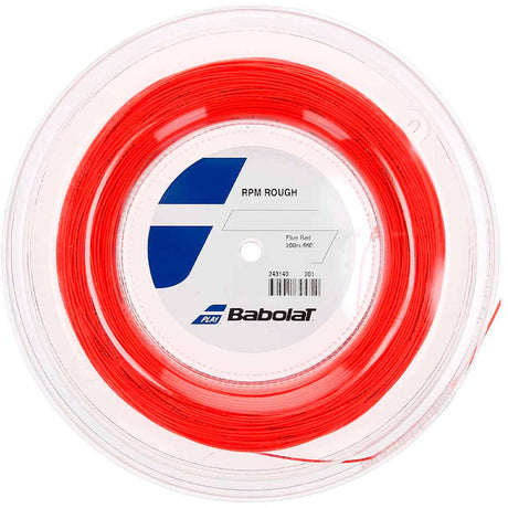 Babolat RPM Rough Tennis String Reel 17-G - Fluoroscent Red | Noah Sports