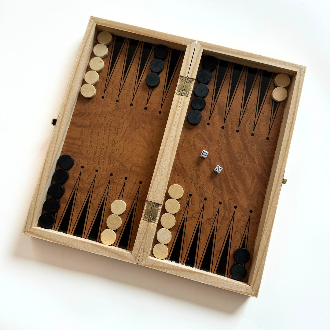 Wooden Chess Board 3-in-1 T-555