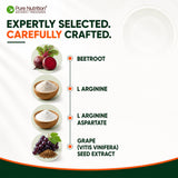 Beetroot 10:1 Extract + L-Arginine | 1250mg | 60 Veg Capsules