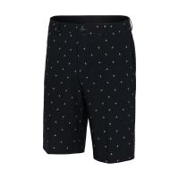 Greg Norman Men's Lobster Print 9.5" Stretch Golf Shorts - Black