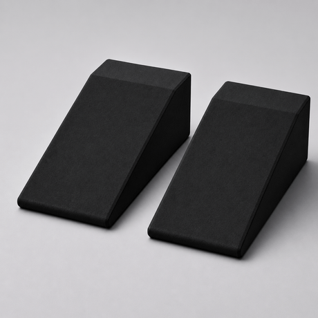 Vedam Premium Yoga Wedge Black (set of 2) | Industrial