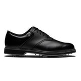 Footjoy Men's Originals XW Spiked Golf Shoes - Black (CS)